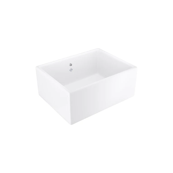 Shaws Shaker Single White Sink