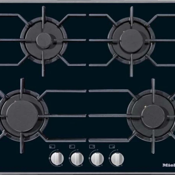 Miele KM 3010 Stainless Steel Gas Hob With 4 Burners
