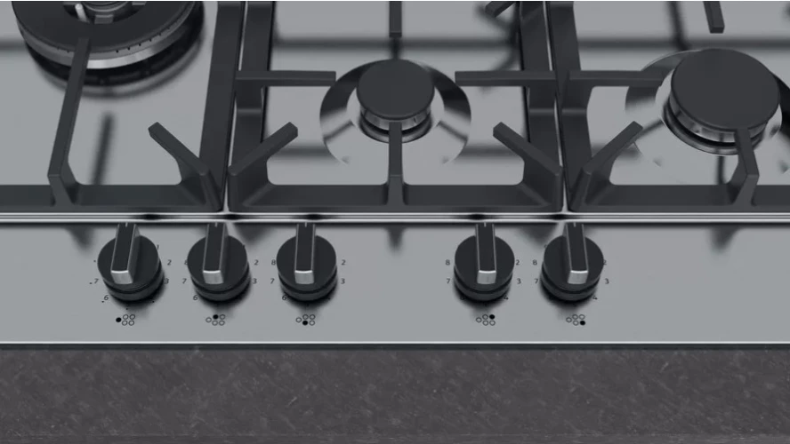 NEFF N70 T27CIS8N0 75cm Gas Hob - Stainless Steel