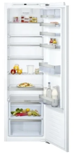 NEFF N70 KI1813FE0G Integrated Tall Fridge - Fixed Hinge - White