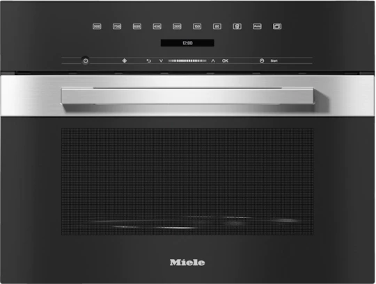 Miele M7240  TC Clean Steel Built-In Microwave Oven