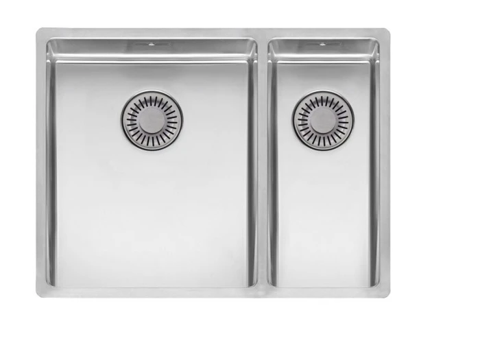 Reginox Stainless Steel Undermount	 Sink New York 34x40+18x40
