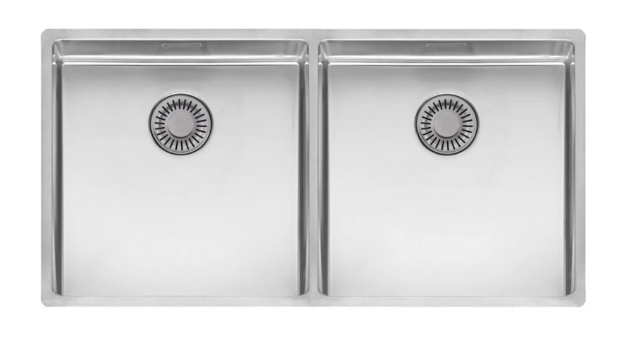 Reginox Stainless Steel Undermount Sink New York 40x40+40x40
