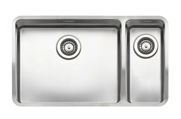 Reginox Stainless Steel Undermount Sink Ohio 50x40+18x40
