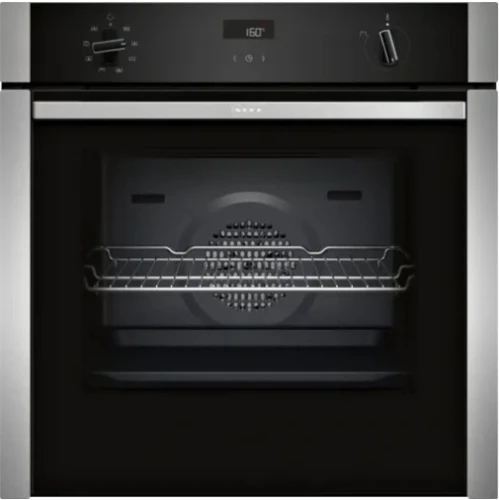 NEFF N50 B4ACF1AN3B Slide & Hide Electric Oven - Stainless Steel