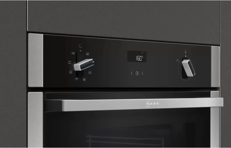 NEFF N50 B4ACF1AN3B Slide & Hide Electric Oven - Stainless Steel