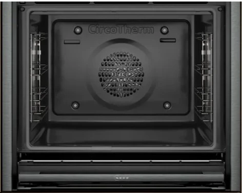 NEFF N70 B54CR71G0B Slide & Hide Single Pyrolytic Oven - Graphite Grey