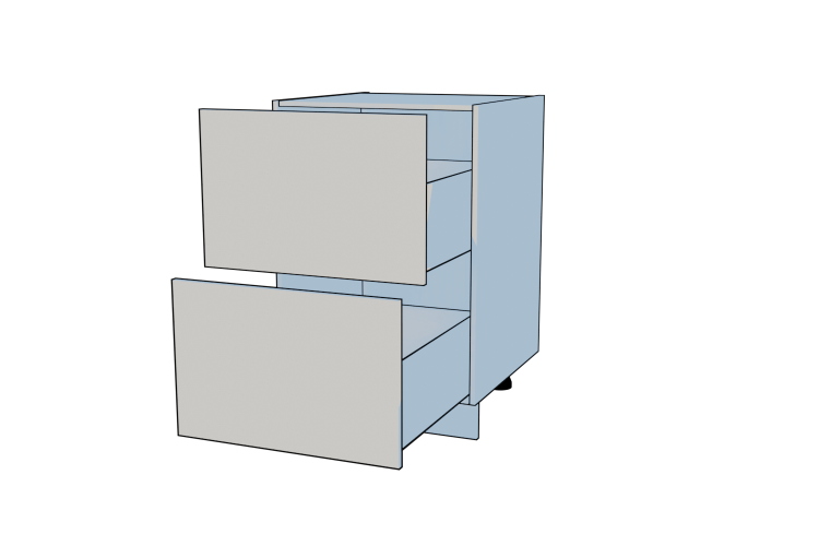  2 Drawer Stack 
