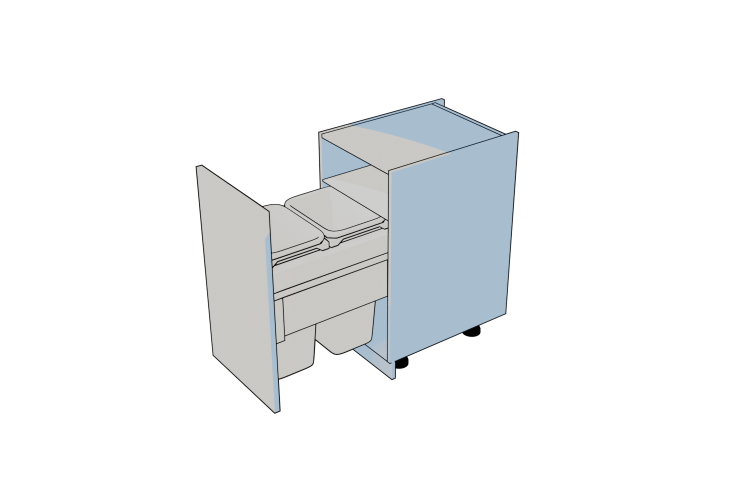 58L Bin Unit