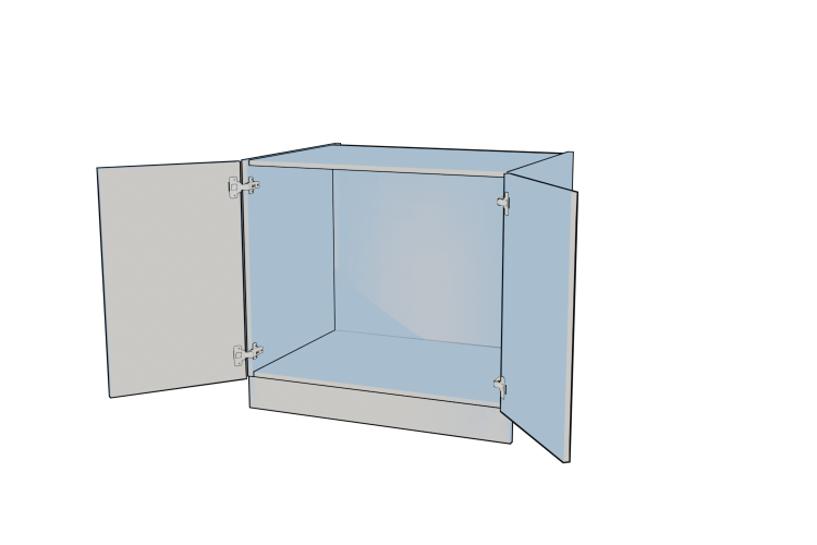 Double Belfast Sink Unit