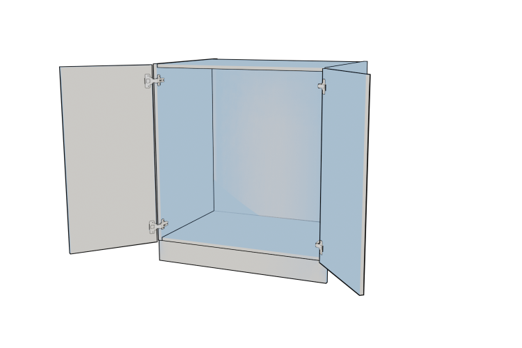 Double Sink Unit