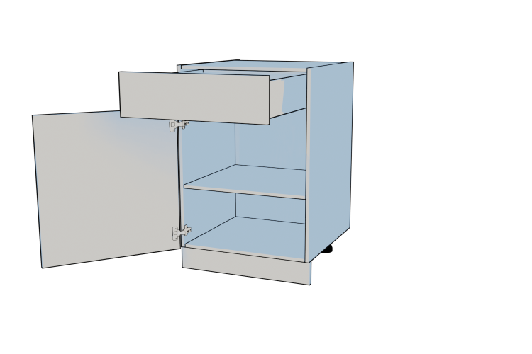 Single Unit With Drawer