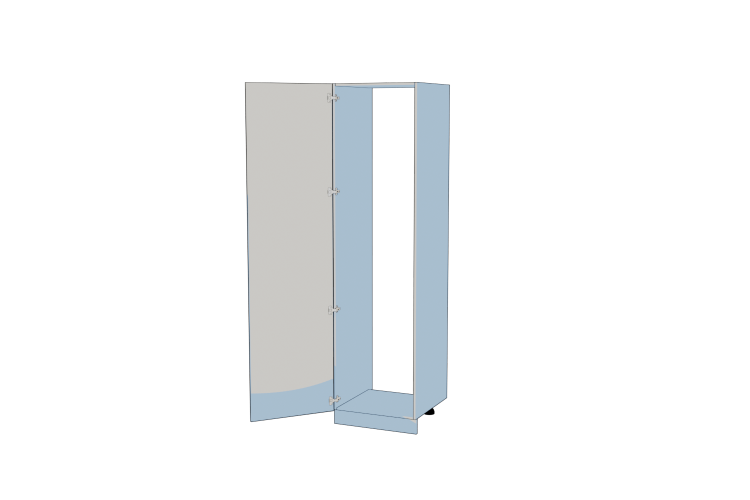  Single Door Tall Fridge Freezer Housing
